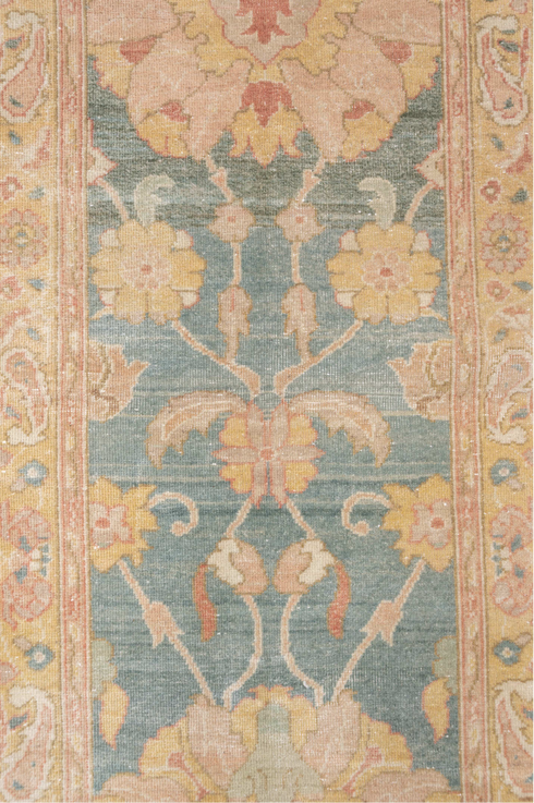 Vintage Mahal Runner Rug (2' x 13')