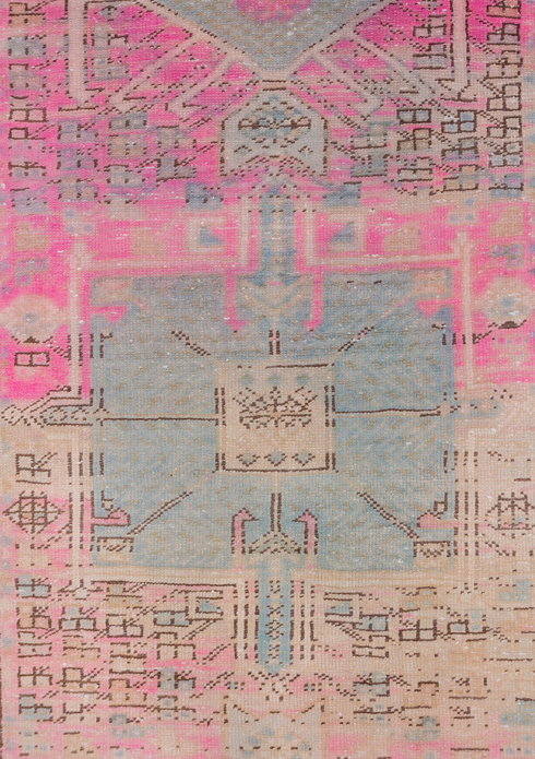 Antique Sarab Runner Rug (3' x 11')