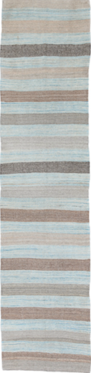 Vintage Kilim Runner Rug (3' x 12')
