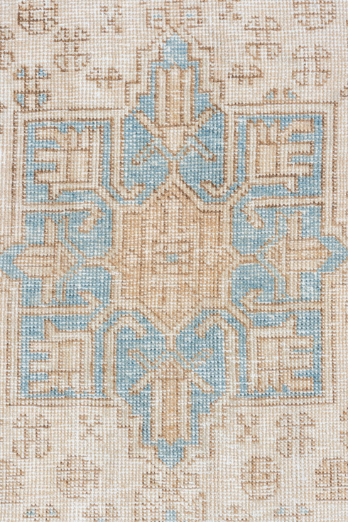 Antique Karaje Runner Rug (3' x 13')