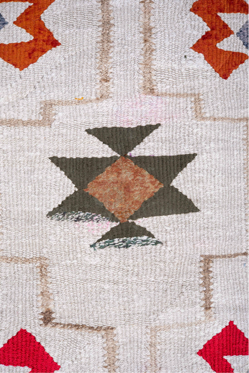 Antique Kilim Runner Rug (2' x 10')