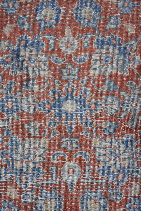 Antique Mahal Area Rug (6' x 9')