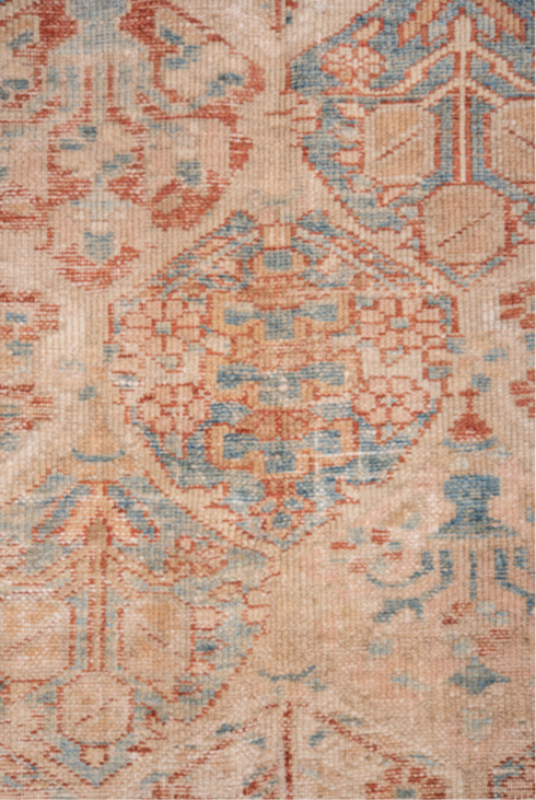 Antique Baktiary Area Rug (6' x 9')