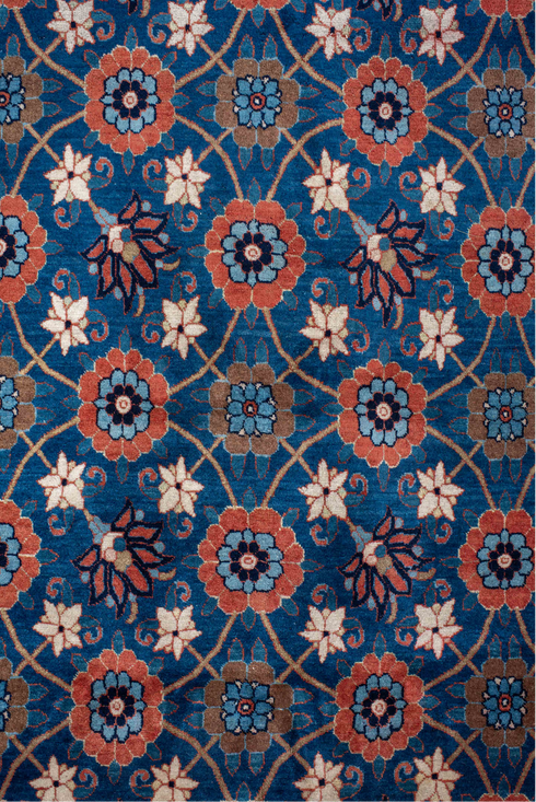 Antique Varamin Area Rug (7' x 11')