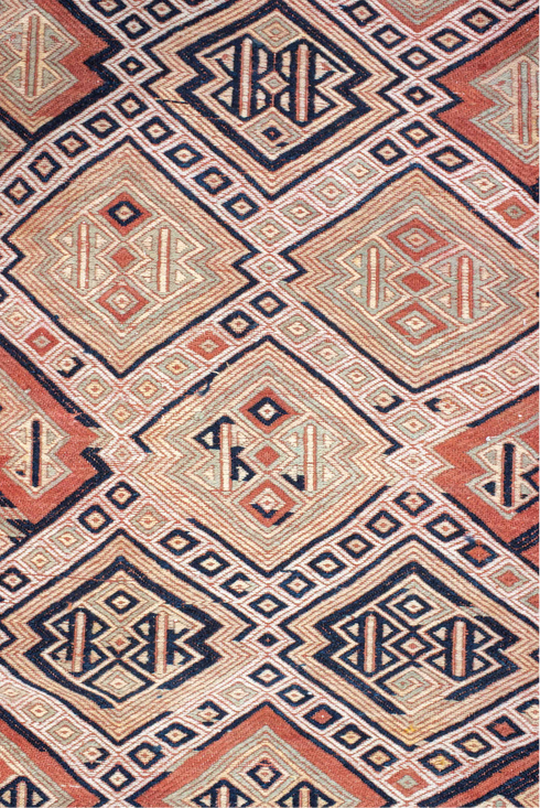 Vintage Jijim Runner Rug (2' x 12')