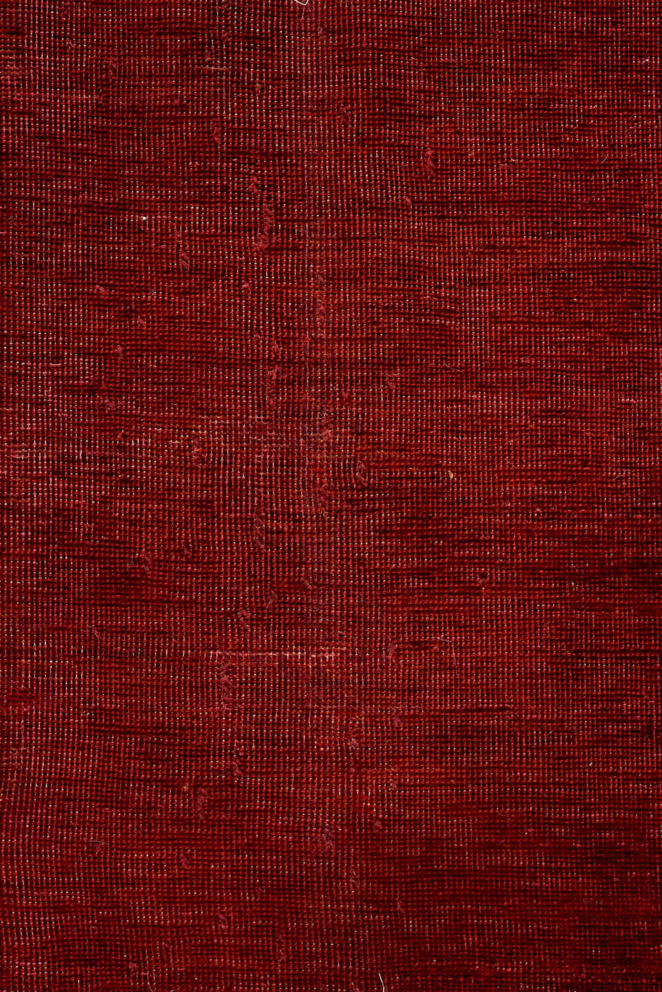 9' x 12' one-of-a-kind handmade vintage Agra large size rug. Color palette: brown, off-white, orange, pink, red, redwood