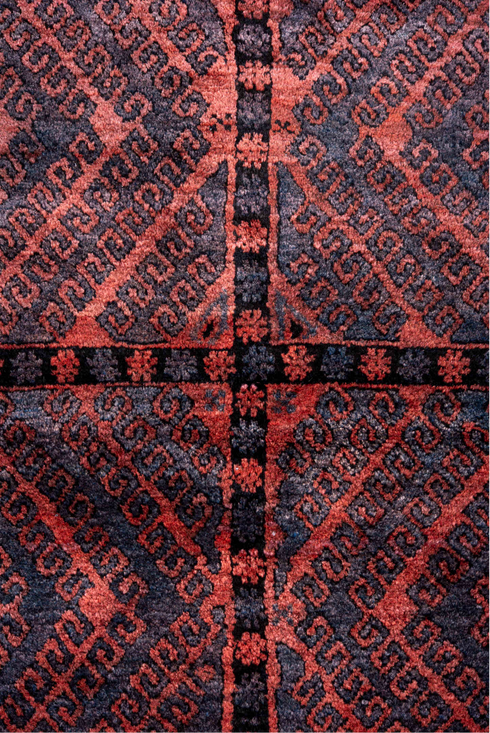 Vintage Belouch Area Rug (4' x 6')