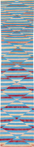 Vintage Kilim Runner Rug (2' x 12')