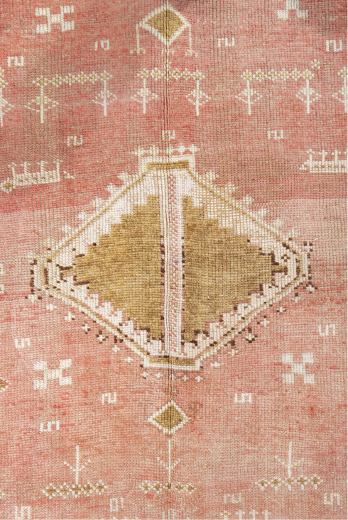 Antique Moroccan Area Rug (4' x 8')