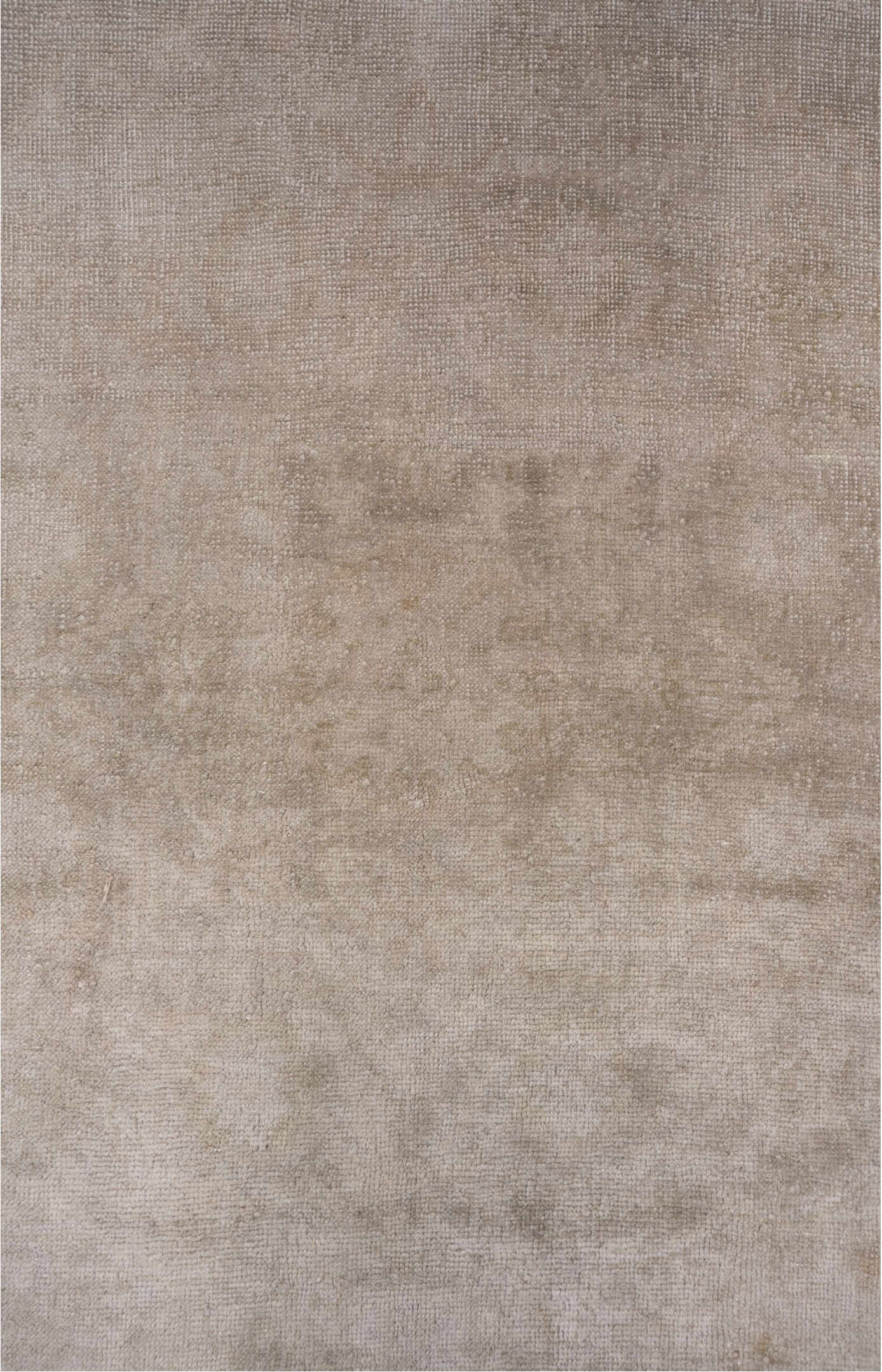 11' x 17' one-of-a-kind handmade vintage Oushak oversize rug. Color palette: gainsboro, gray, light gray, off-white, silver