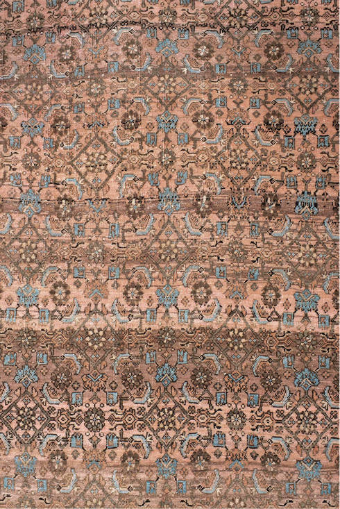 Vintage Bidjar Area Rug (7' x 10')