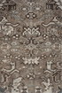Antique Heriz Area Rug (7' x 7')
