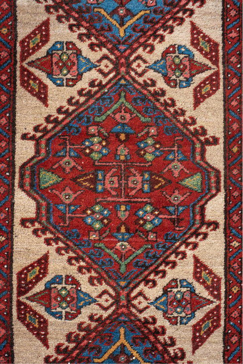 Antique Sarab Runner Rug (3' x 10')