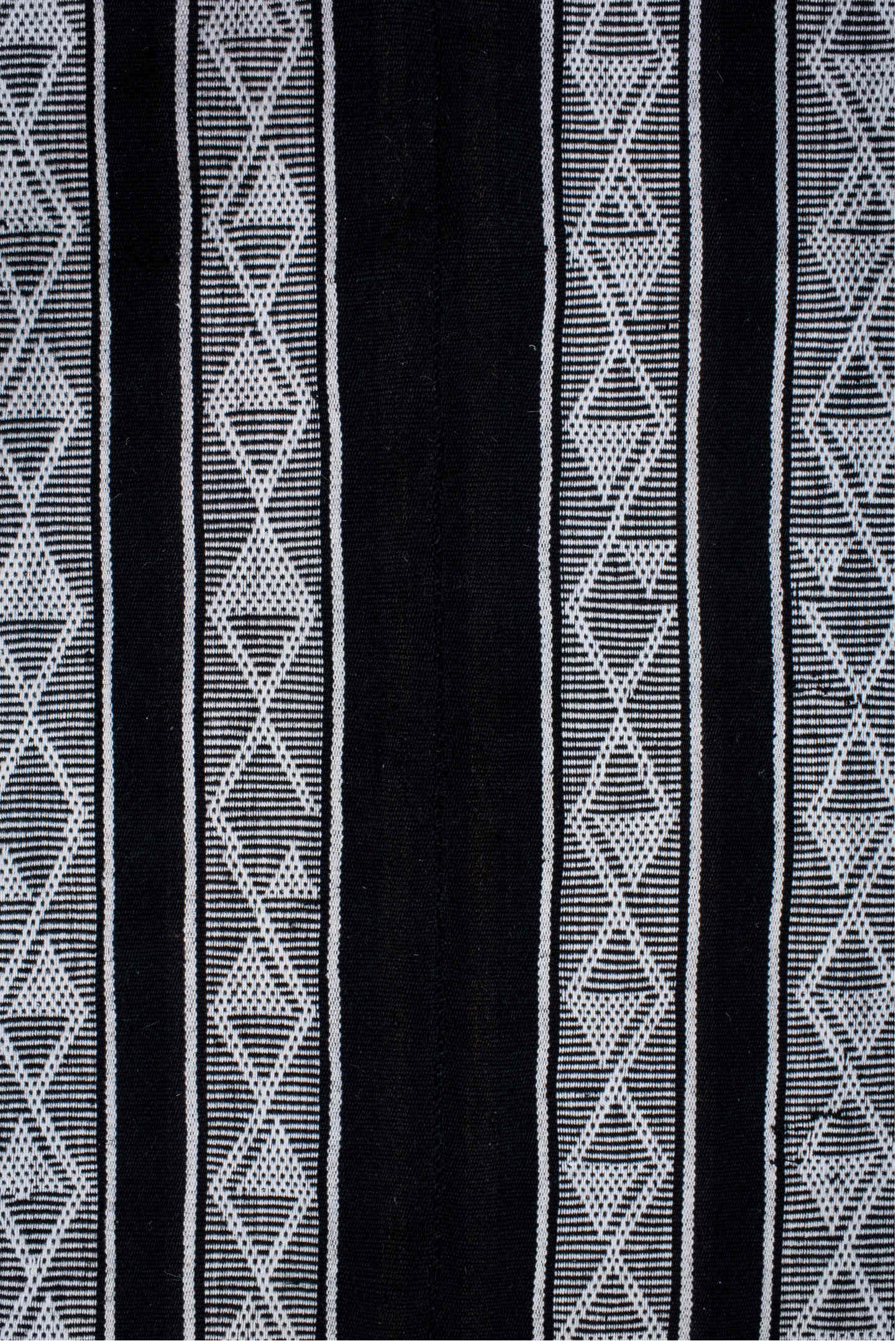 5' x 11' one-of-a-kind handmade vintage Flatweave rug. Color palette: gray, light gray, blue, black, off-white, light blue