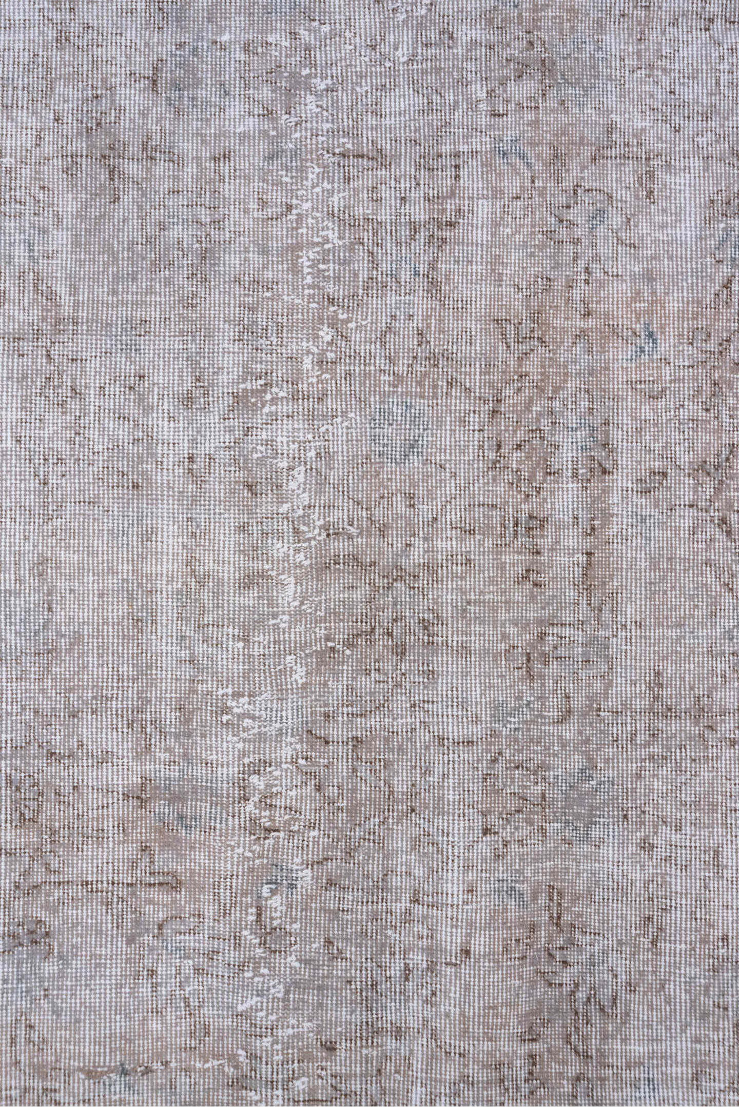 6' x 10' one-of-a-kind handmade vintage Sparta large size rug. Color palette: dark gray, dim gray, gainsboro, gray