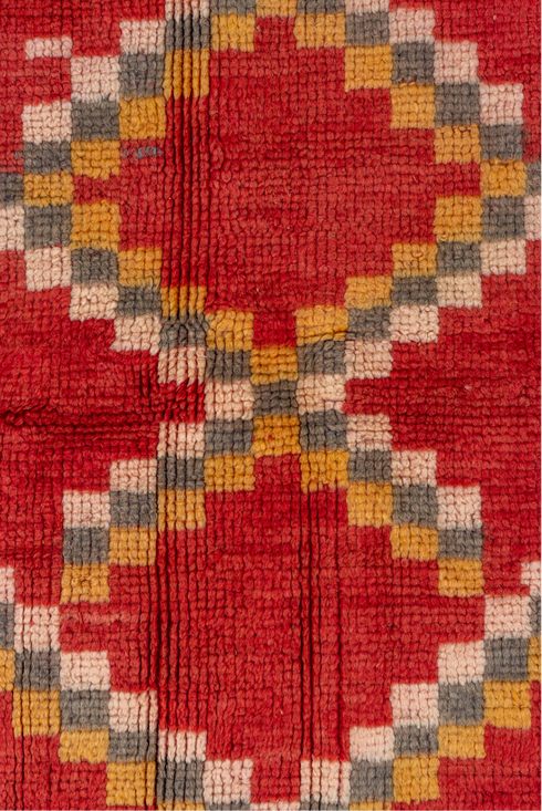 Vintage Moroccan Area Rug (5' x 8')