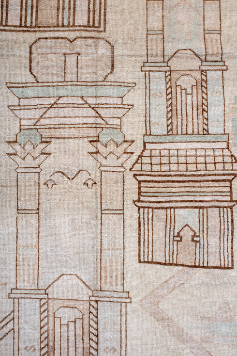 Antique Belouch Area Rug (3' x 6')