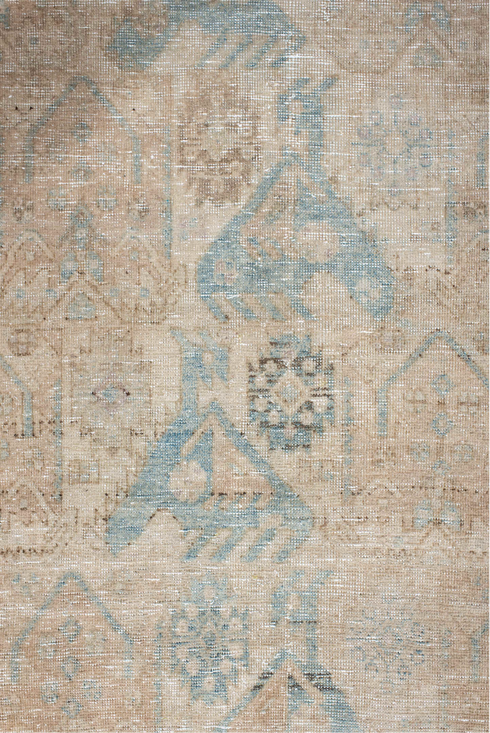 Antique Sarab Runner Rug (3' x 11')