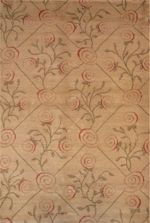 Vintage Aubusson Area Rug (8' x 10')