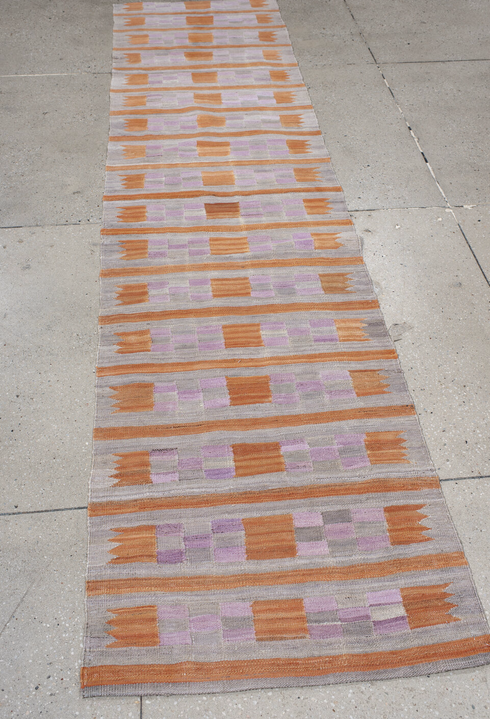 Vintage Kilim Runner Rug (2' x 9')