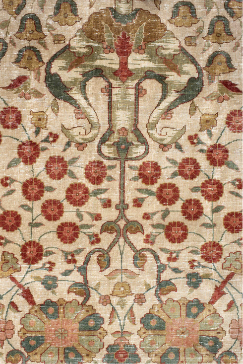 Antique Agra Area Rug (12' x 16')