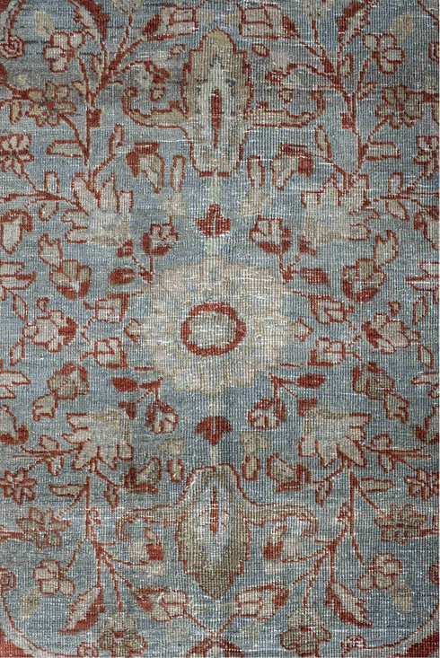 Antique Heriz Area Rug (7' x 10')