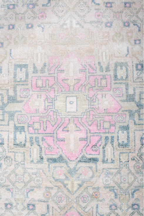 Antique Malayer Runner Rug (3' x 7')