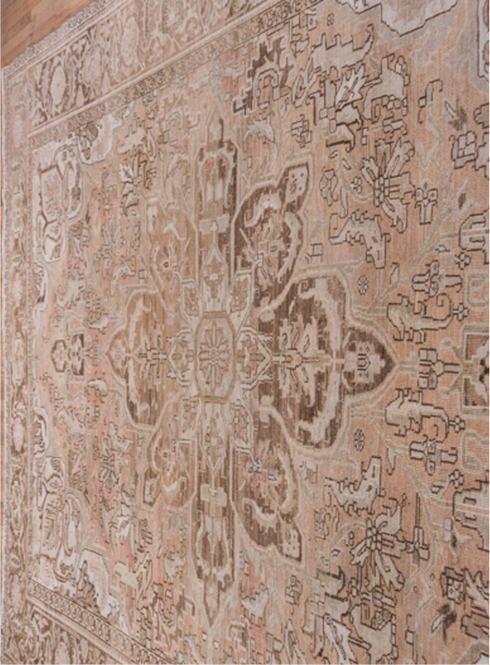 Vintage Heriz Area Rug (9' x 12')