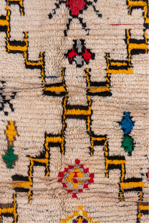 Vintage Moroccan Area Rug (3' x 5')