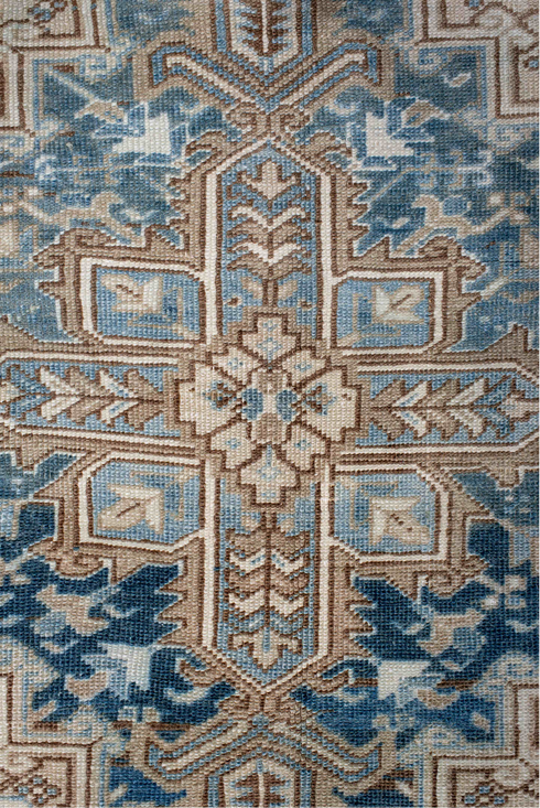 Antique Heriz Area Rug (6' x 9')