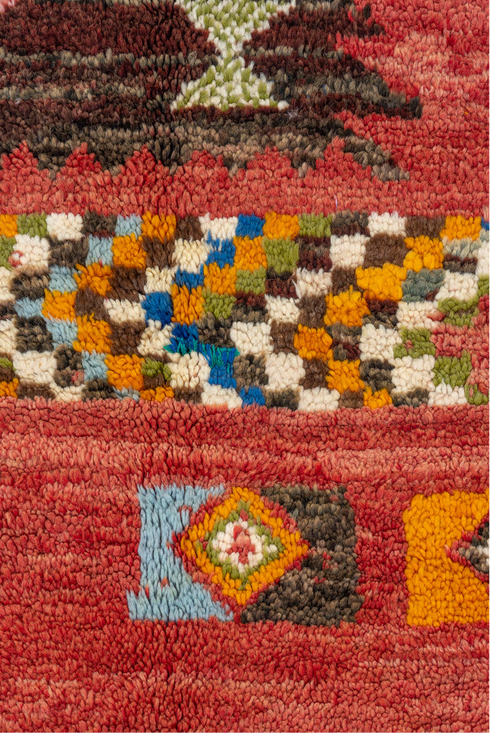 Vintage Moroccan Area Rug (5' x 8')