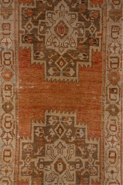 Vintage Malayer Runner Rug (3' x 13')