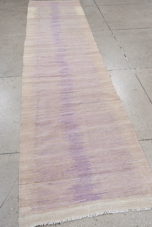 Vintage Kilim Runner Rug (3' x 12')