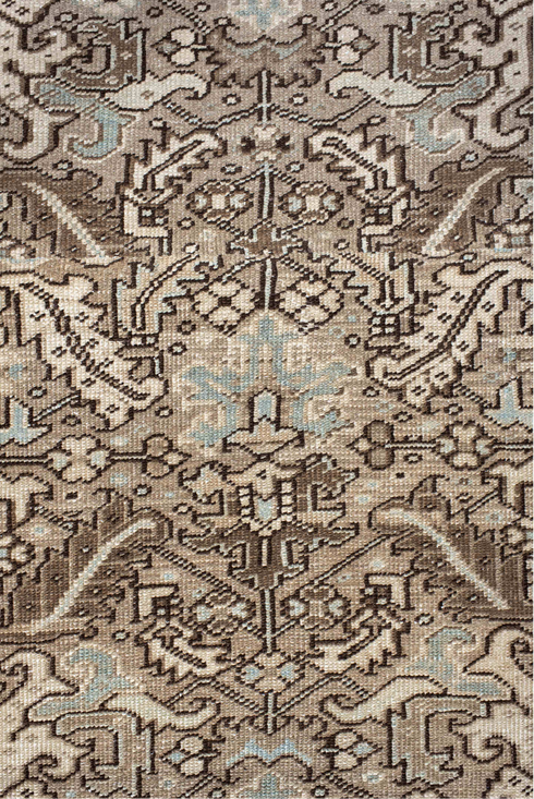 Antique Heriz Area Rug (7' x 8')
