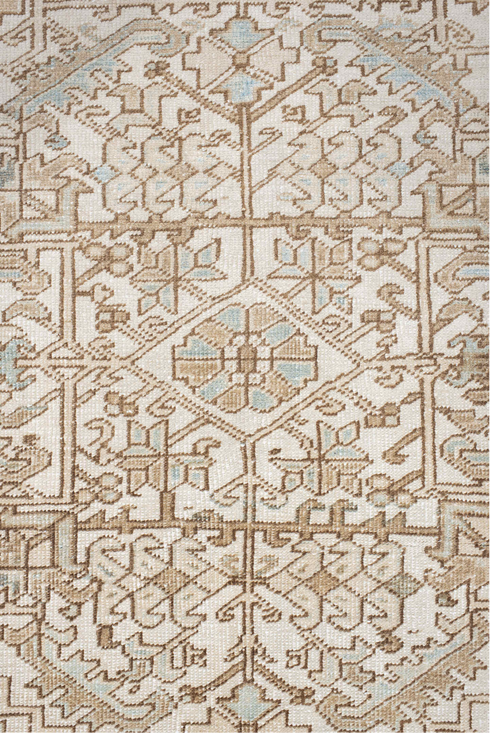 Antique Heriz Area Rug (7' x 9')