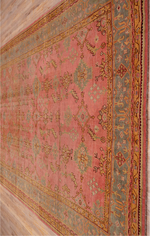 Antique Oushak Area Rug (10' x 16')