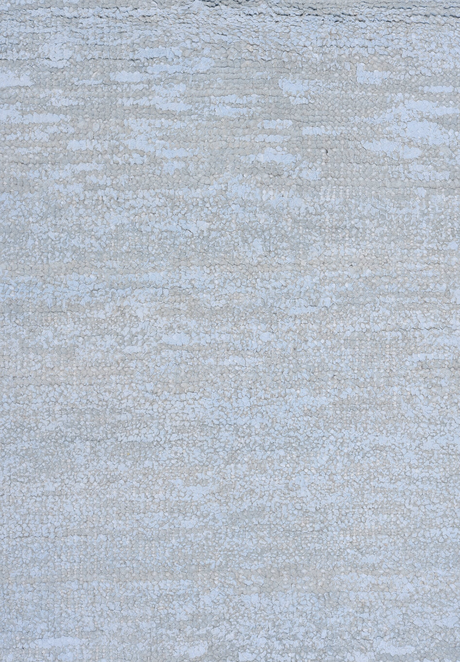 11' x 14' one-of-a-kind handmade vintage Sari Silk oversize rug. Color palette: blue, gainsboro, gray, light blue