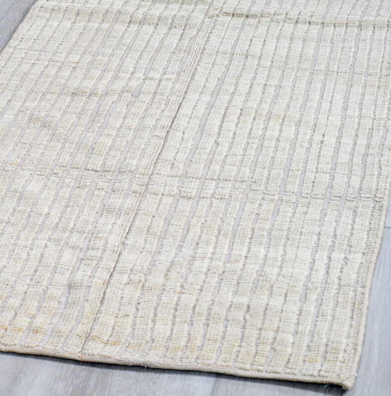 2' x 11' one-of-a-kind handmade vintage Tulu runner rug. Color palette: blue, dark gray, gainsboro, gray, light blue