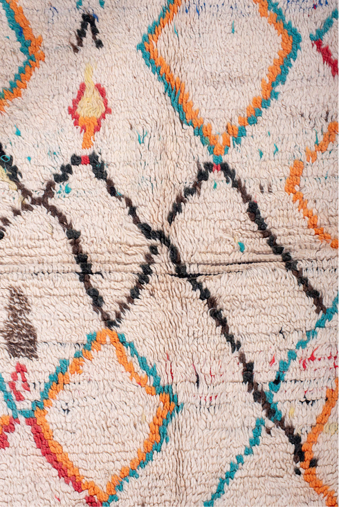 Vintage Moroccan Area Rug (4' x 6')