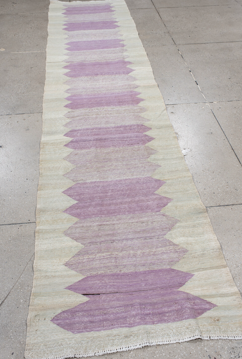 Vintage Kilim Runner Rug (2' x 12')