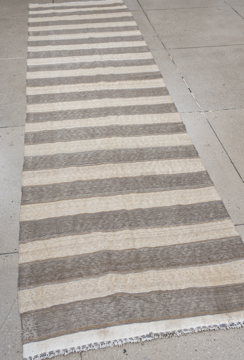 Vintage Kilim Runner Rug (3' x 11')