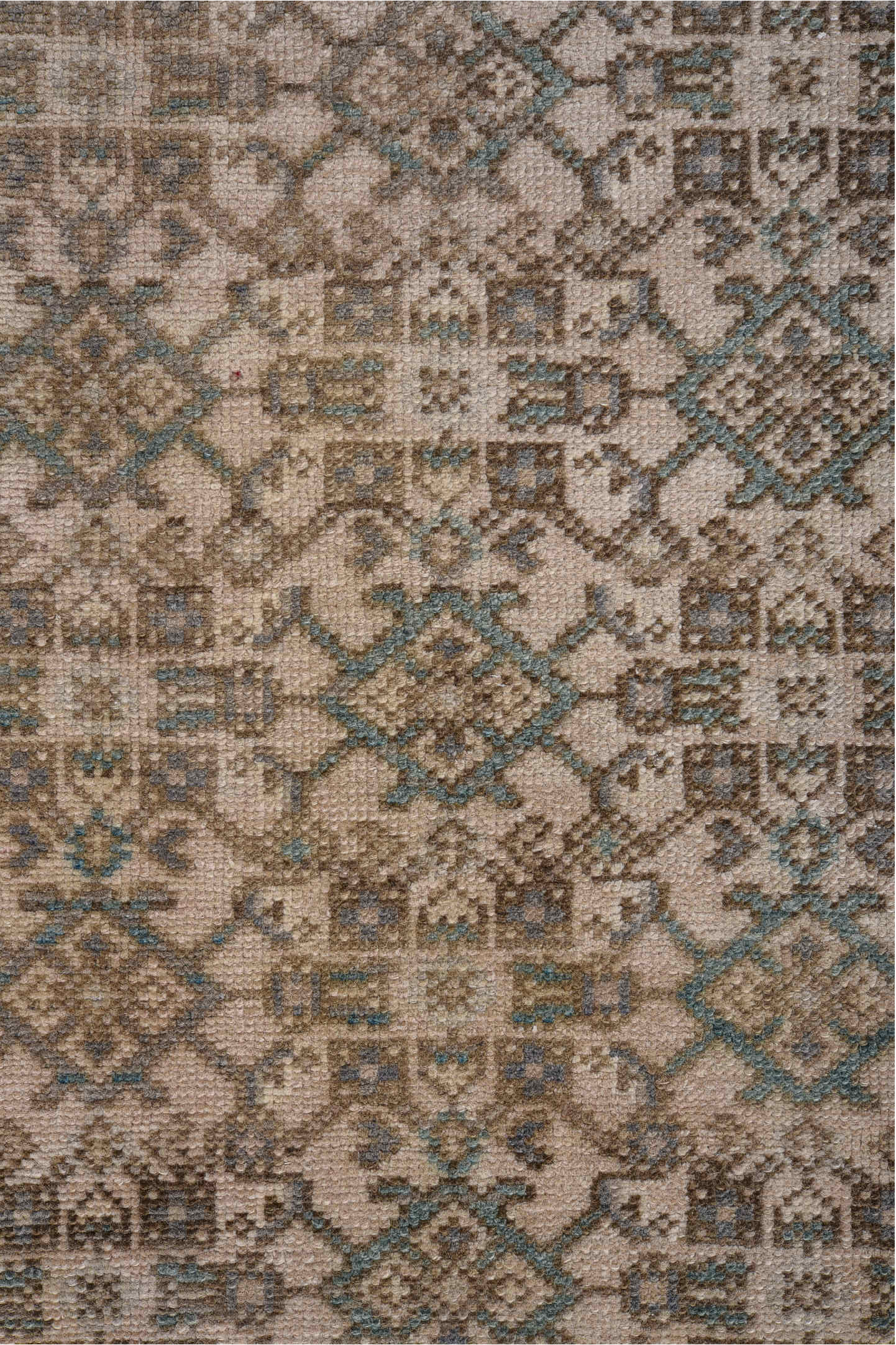 2' x 13' one-of-a-kind handmade vintage Hamadan runner rug. Color palette: black, brown, dim gray, gray, light gray