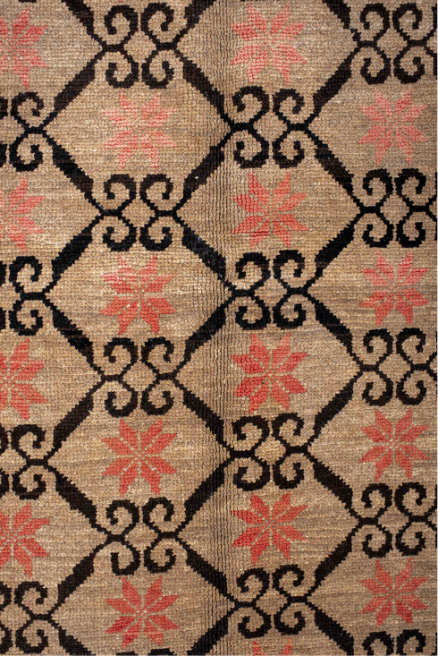 Antique Kars Area Rug (6' x 9')