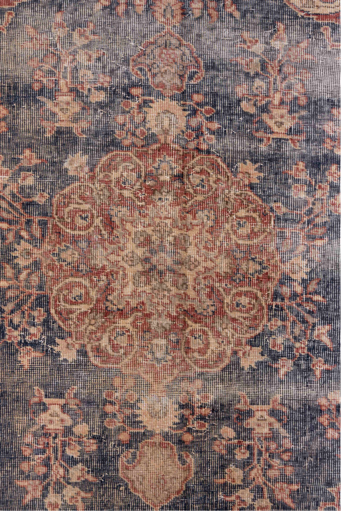 Vintage Oushak Area Rug (3' x 6')