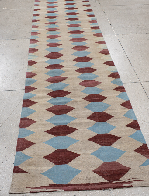 Vintage Kilim Runner Rug (2' x 15')