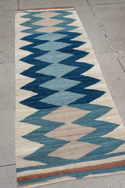 Vintage Kilim Runner Rug (2' x 6')