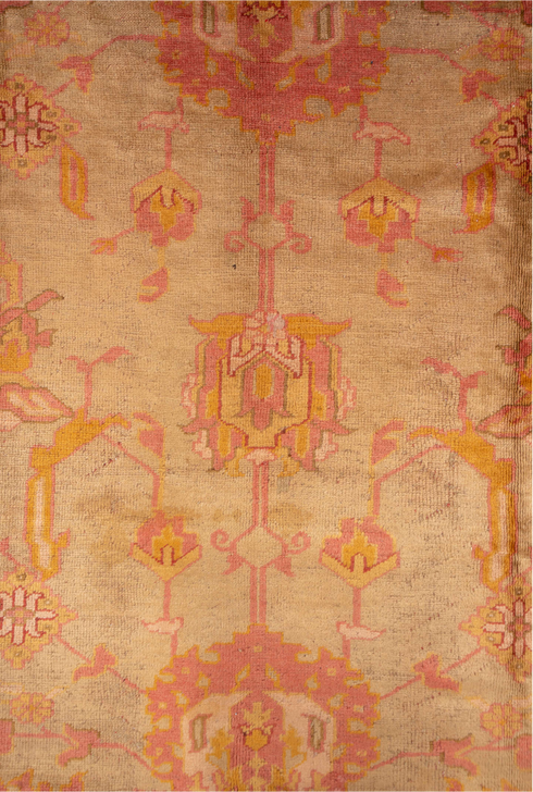 Antique Oushak Area Rug (8' x 11')