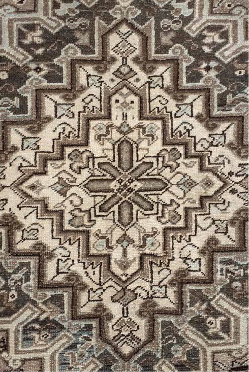 Antique Heriz Area Rug (7' x 11')