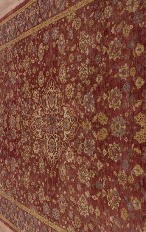 Antique Mahal Area Rug (9' x 13')