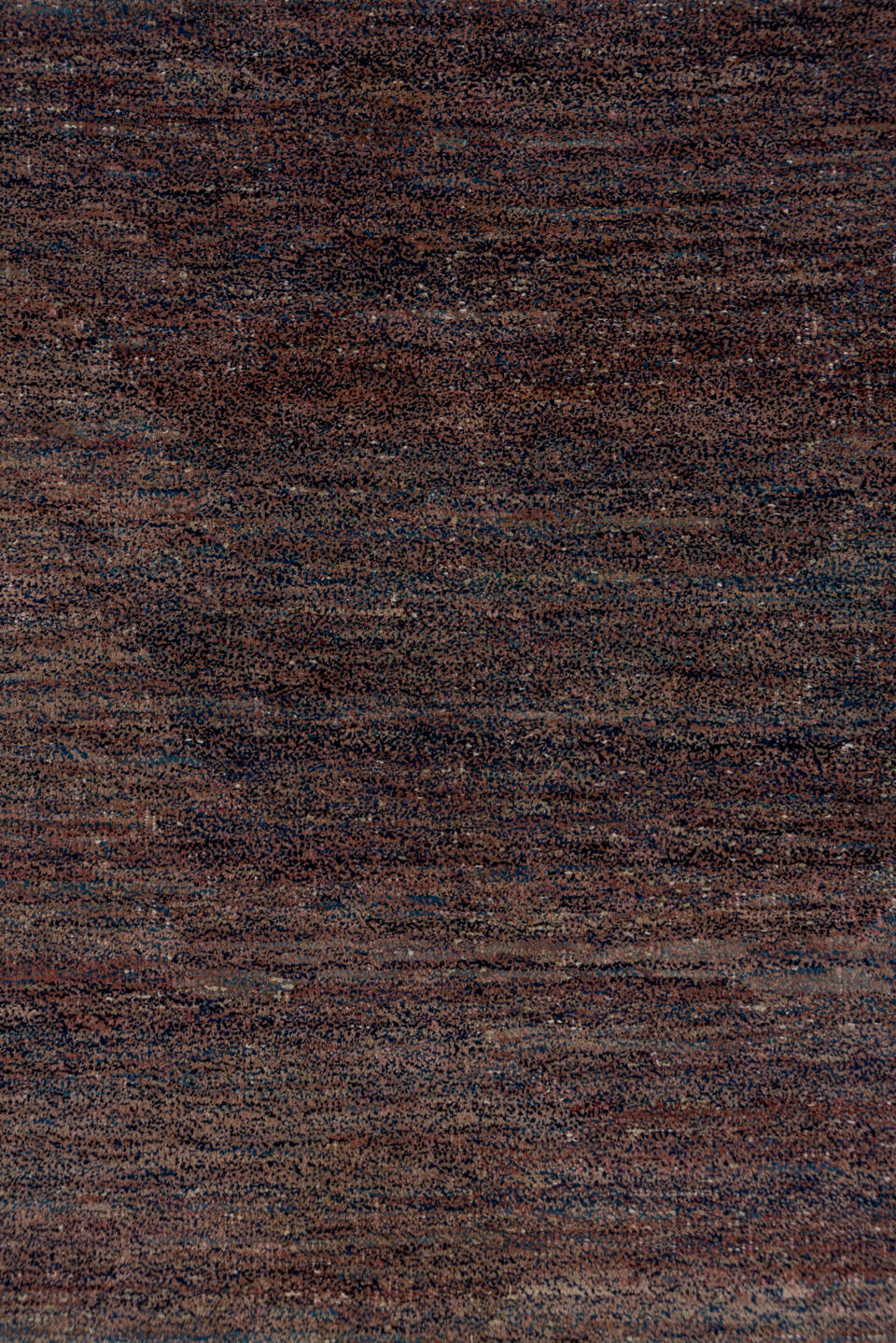 4' x 6' one-of-a-kind handmade vintage Chinese small size rug. Color palette: black, brown, dim gray, gray, light gray, pink